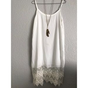 White Lace Dress